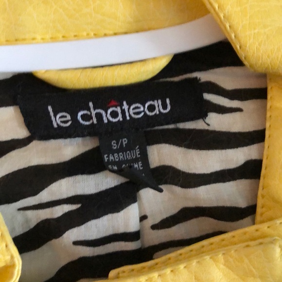 Le Chateau faux leather jacket - Picture 2 of 3